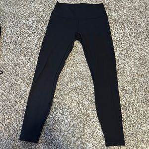 BLACK LULU LEMON LEGGINGS